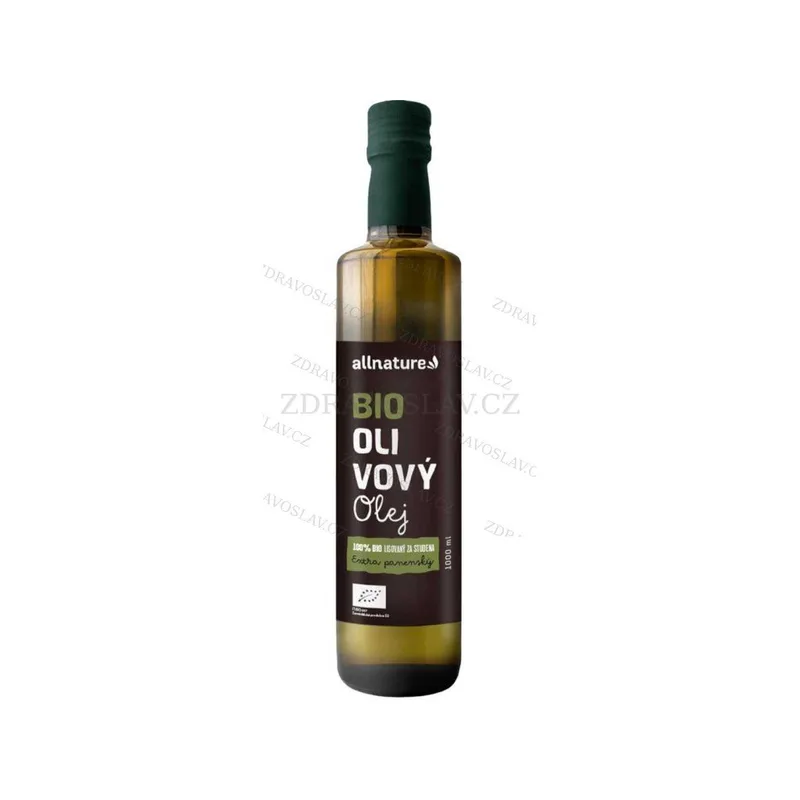 Allnature Extra panenský Olivový olej BIO 1000 ml