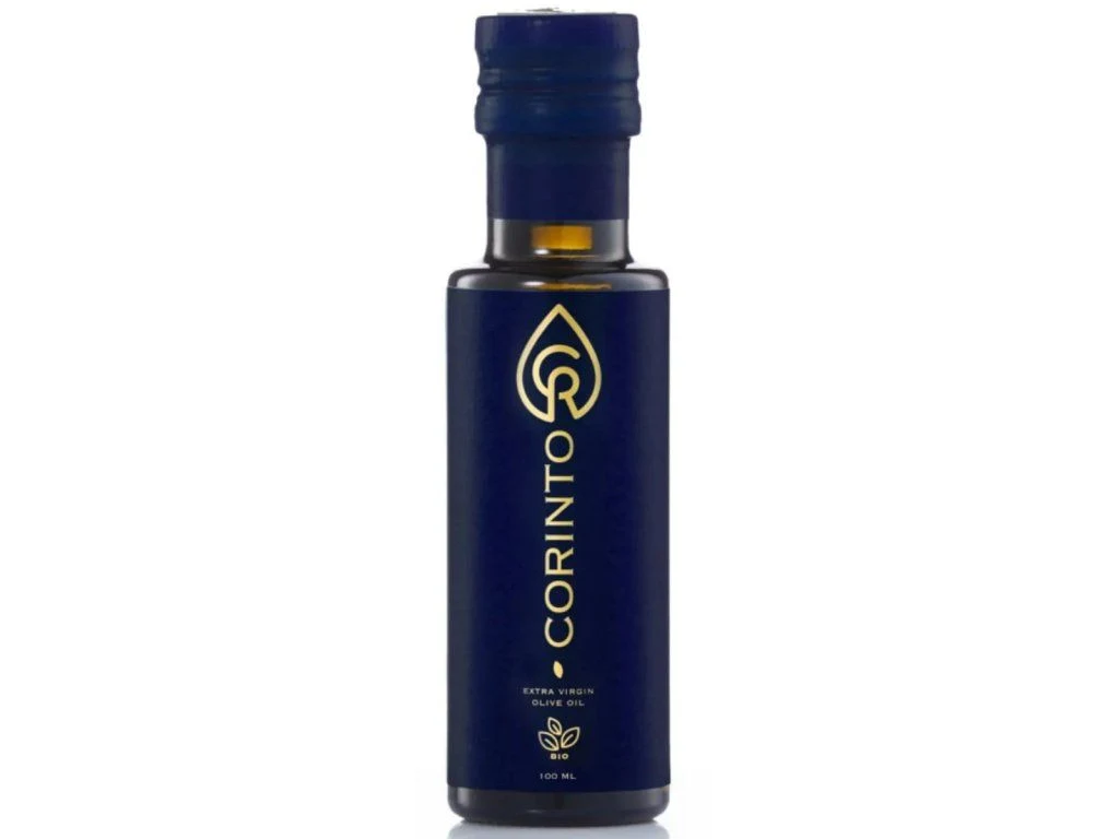 CORINTO Peloponés BIO Extra panenský olivový olej (MANAKI) 0,4% 100 ml – sklo