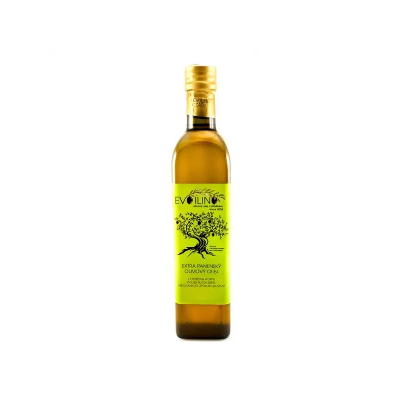Evoilino Korfu Extra panenský olivový olej 0,3% 500 ml - sklo