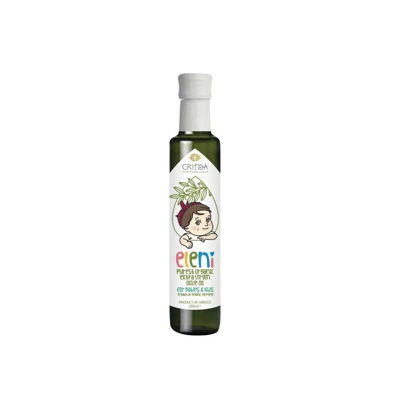 extra panenský dětský olivový olej ELENI 250ml - určený pro nejmenší