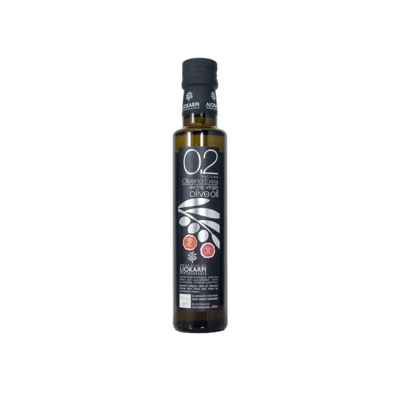 Extra panenský olivový olej kyselost 0,2% - 250ml Liokarpi Protogerakis