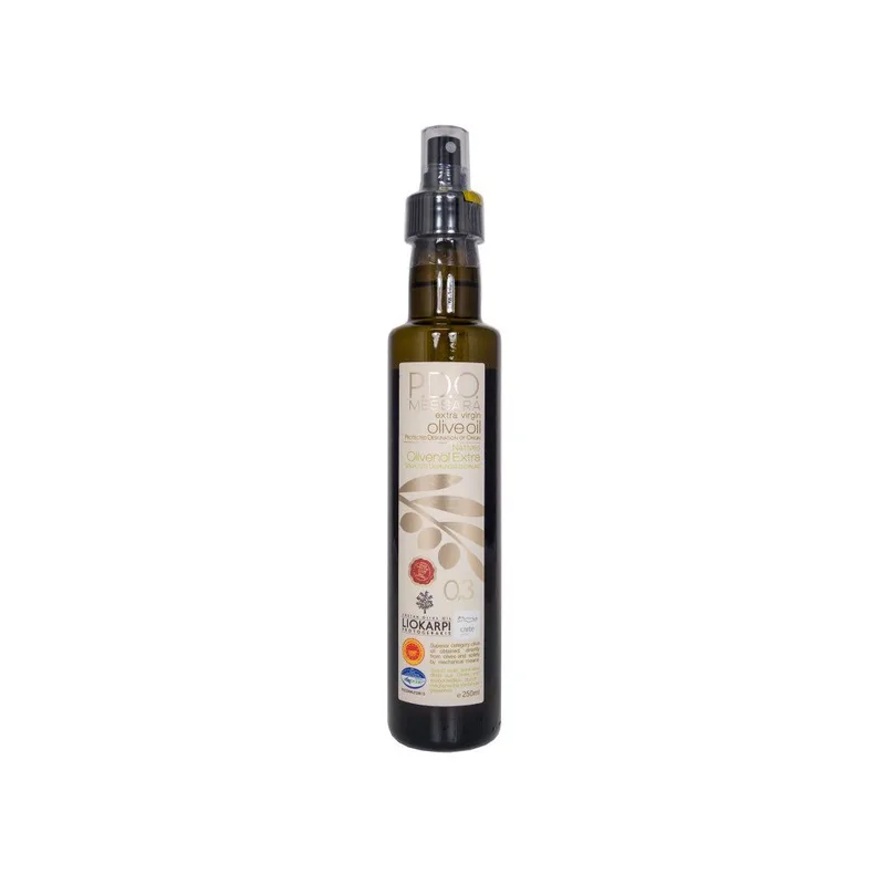 Extra panenský olivový olej kyselost 0,3% - 250ml sprej Liokarpi Protogerakis