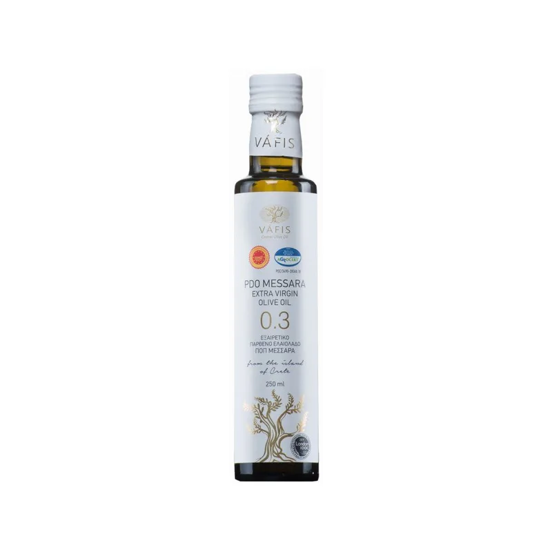 Extra panenský olivový olej PDO Messara kyselost 0,3% 250ml - Vafis