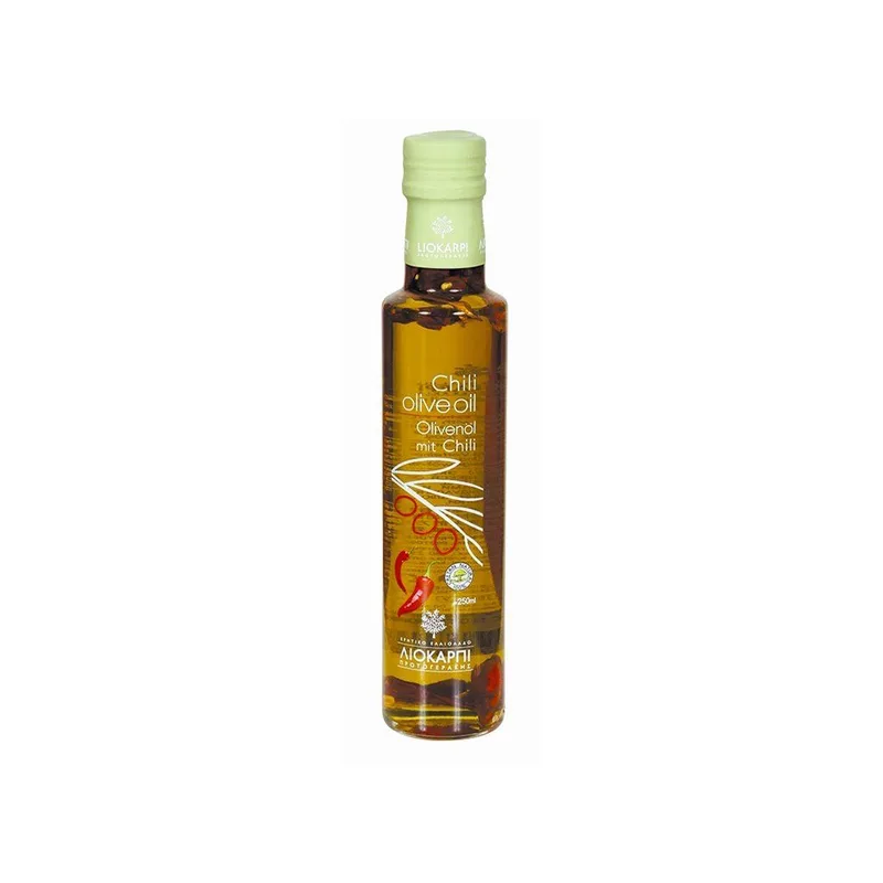 Extra panenský olivový olej s chilli 250ml Liokarpi Protogerakis