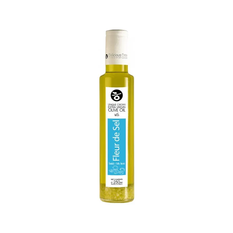 Extra panenský olivový olej s květy mořské soli 250ml PREMIUM CRETE