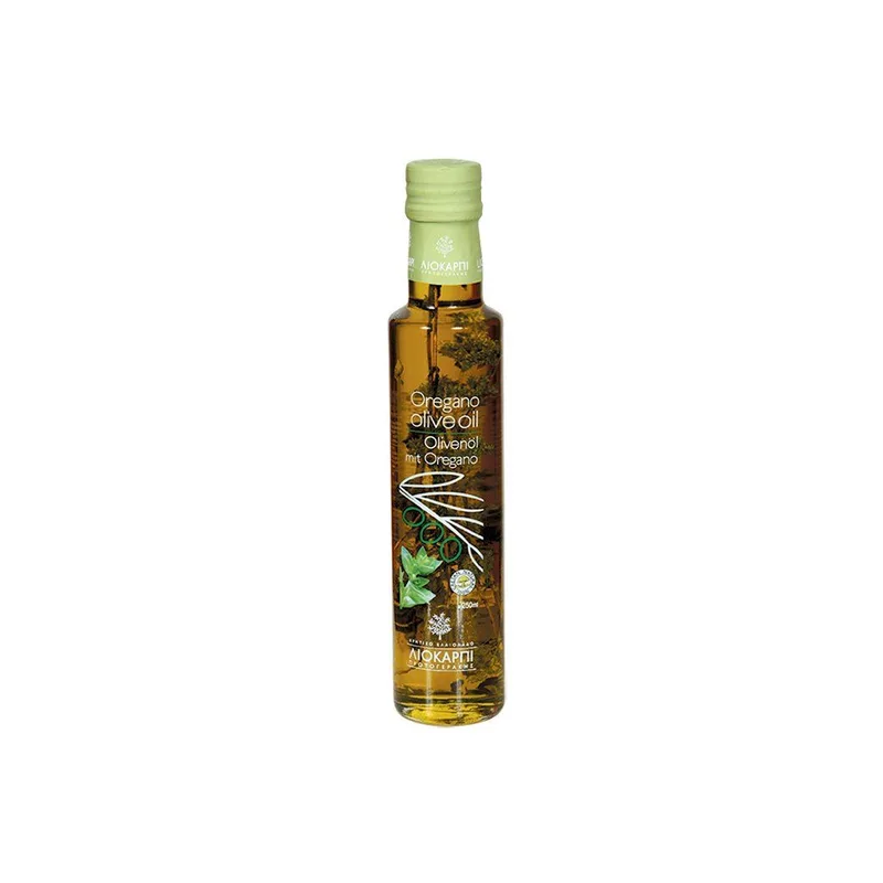 Extra panenský olivový olej s oreganem 250ml Liokarpi Protogerakis