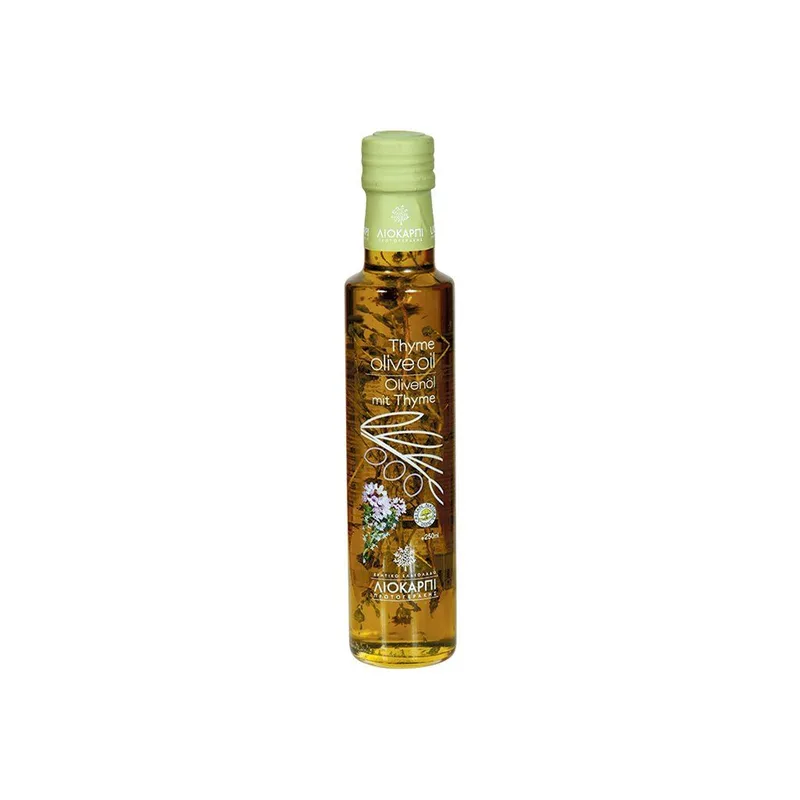 Extra panenský olivový olej s tymiánem 250ml Liokarpi Protogerakis