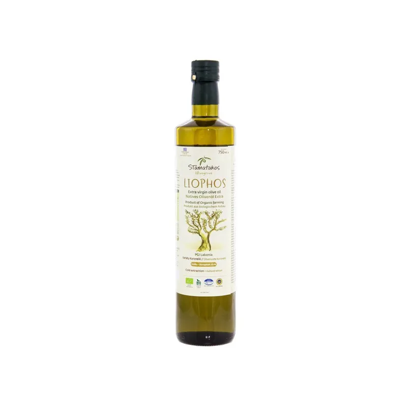 LIOPHOS BIO extra panenský olivový olej 750ml STAMATAKOS