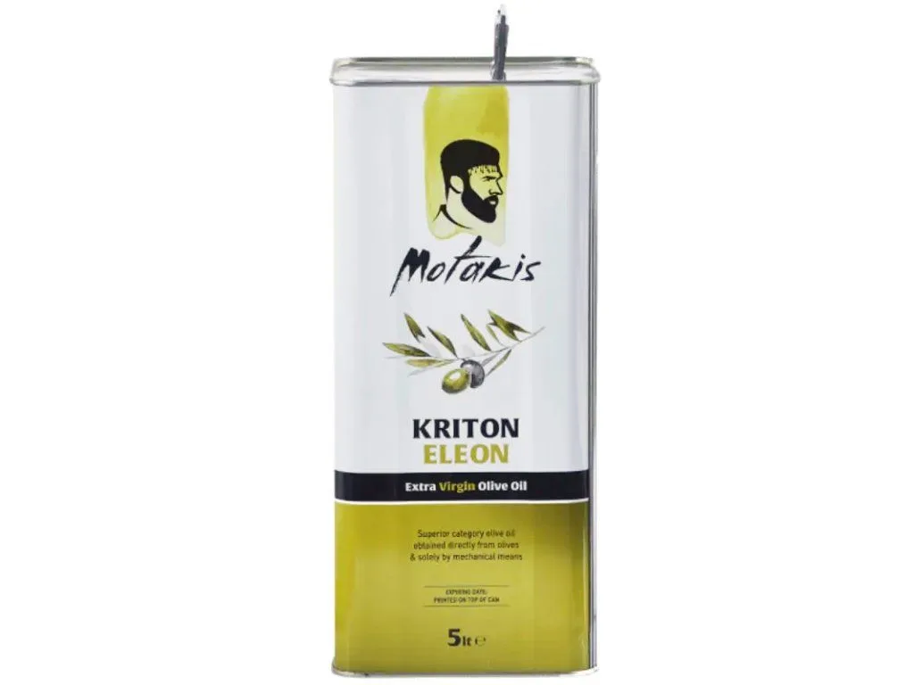 Motakis Kréta Extra panenský olivový olej 5 l – plech