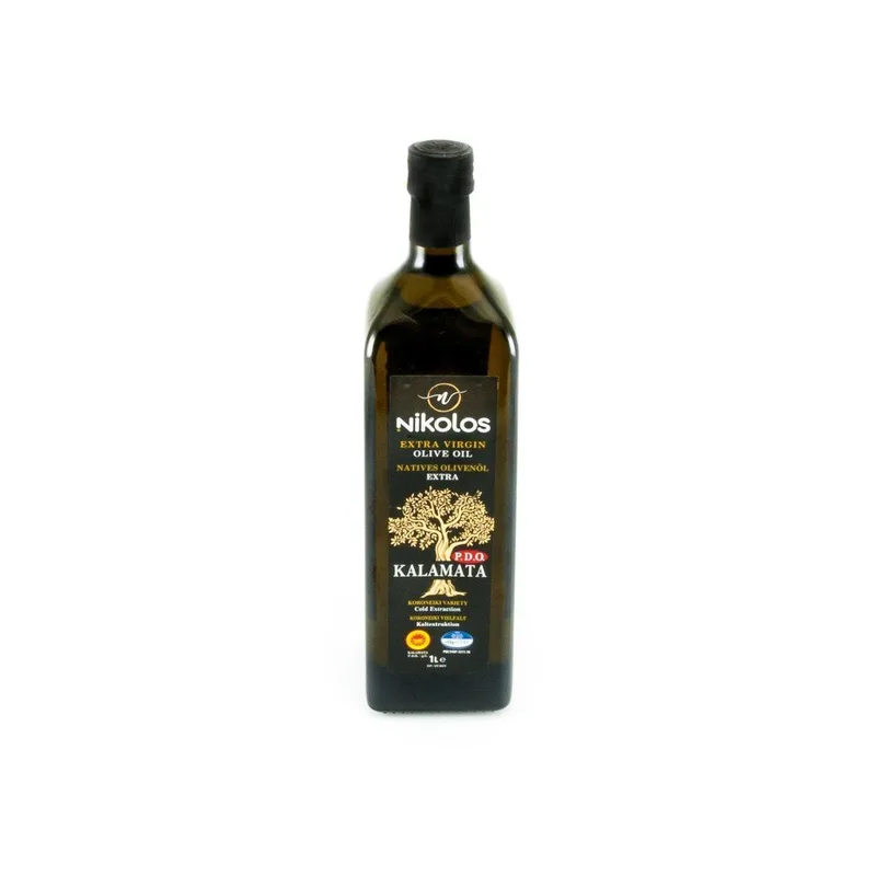 Nikolos Kalamata Extra panenský olivový olej 0,3% 1 l - sklo