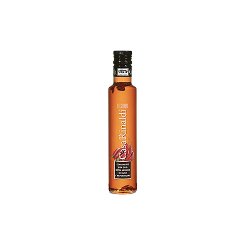 Olivový olej EV ochucený chili papričkami, ITÁLIE - 0,25l