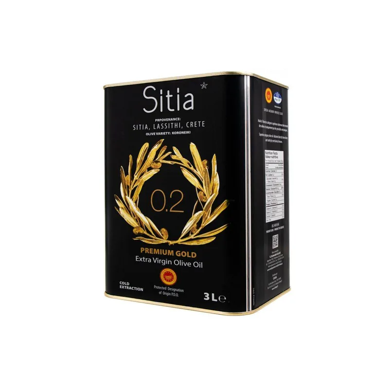 SITIA Kréta PREMIUM GOLD 0,2 Extra panenský olivový olej 3 l