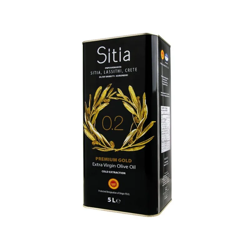 SITIA Kréta PREMIUM GOLD 0,2 Extra panenský olivový olej 5 l