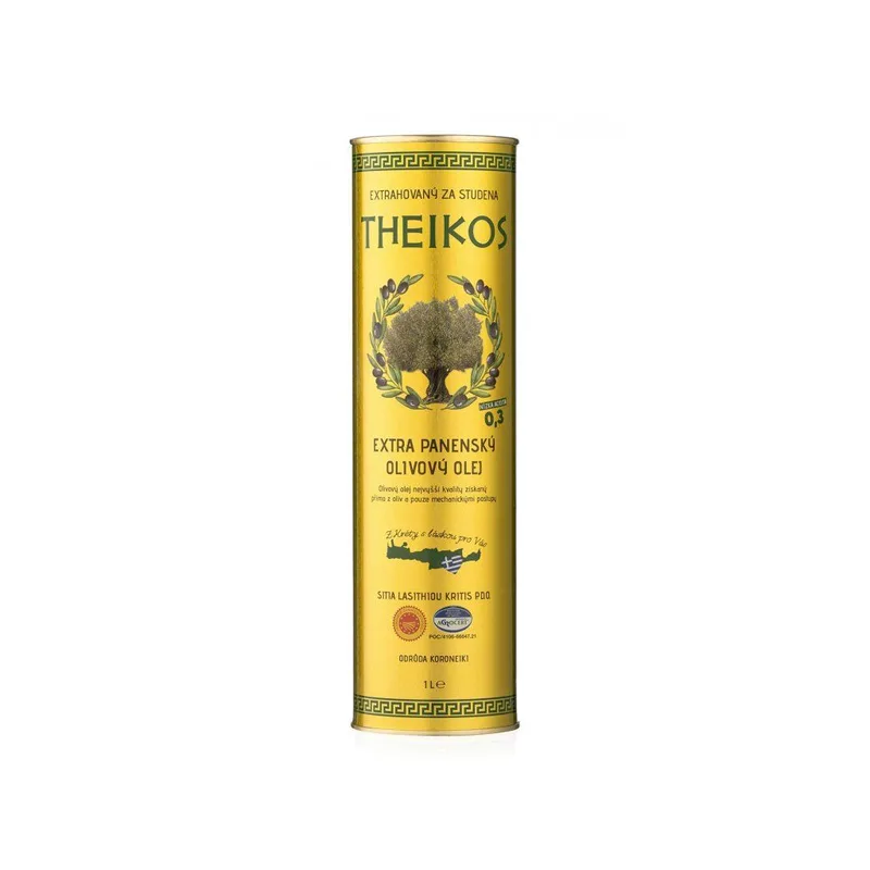 Theikos Kréta Extra panenský olivový olej 0,3% 1 l