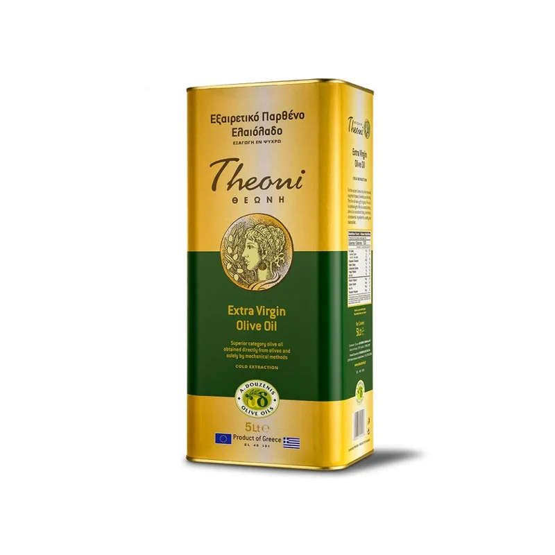 Theoni Kalamata Extra panenský olivový olej 5 l - plech